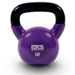 Гиря BRONZE GYM в виниловой оболочке 12 кг