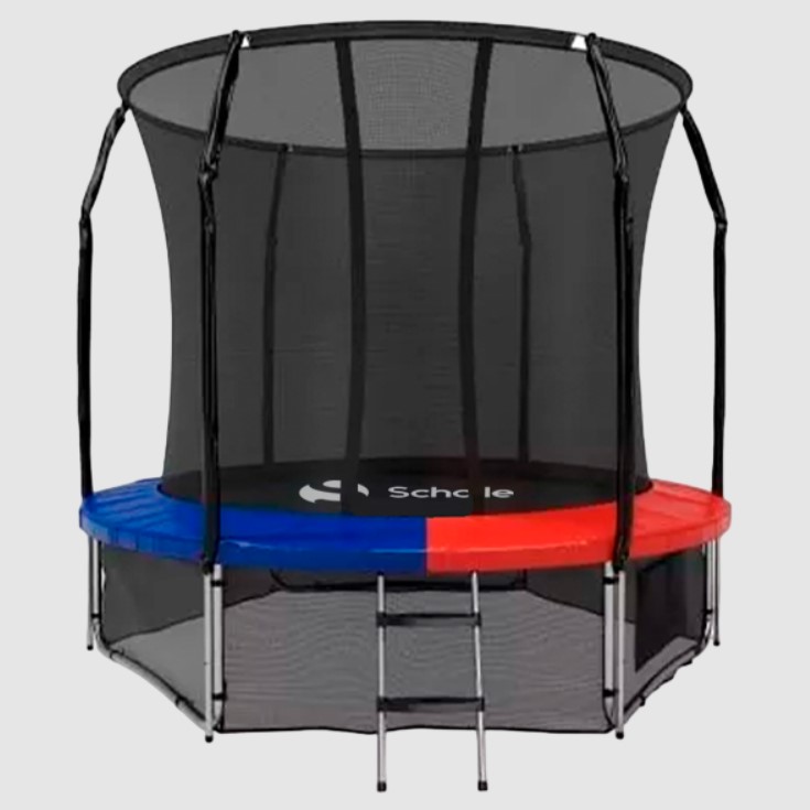 Батут Scholle Space Twin 8FT (красный-синий)