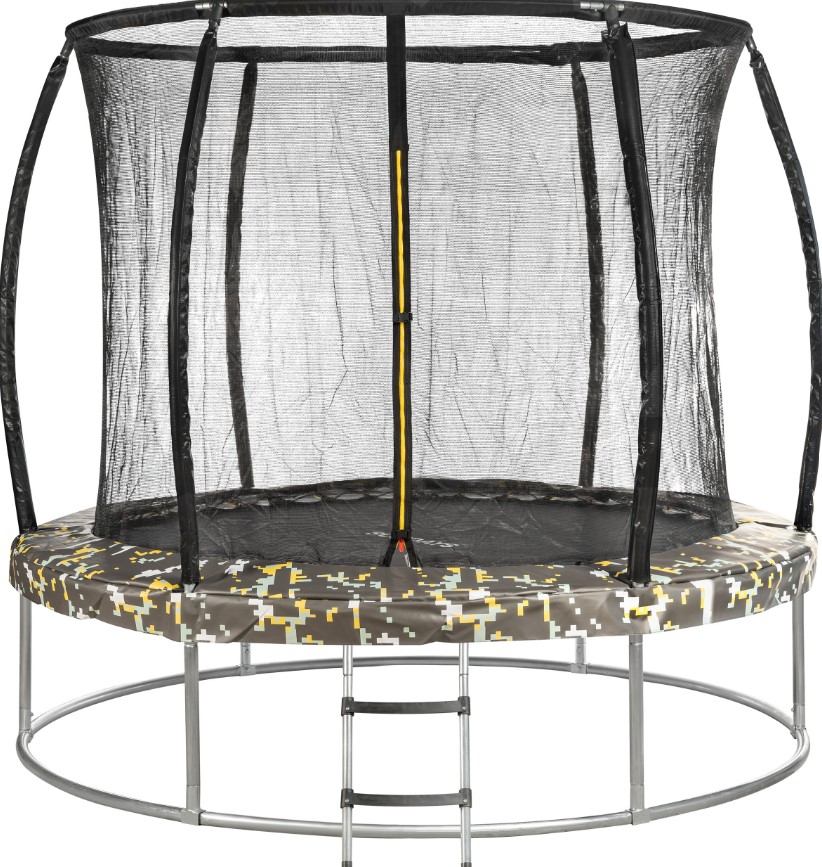 Батут Sundays Favorite Premium 8FT, с сеткой и лестницей (квадраты)