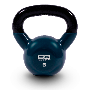 Гиря BRONZE GYM в виниловой оболочке 6 кг