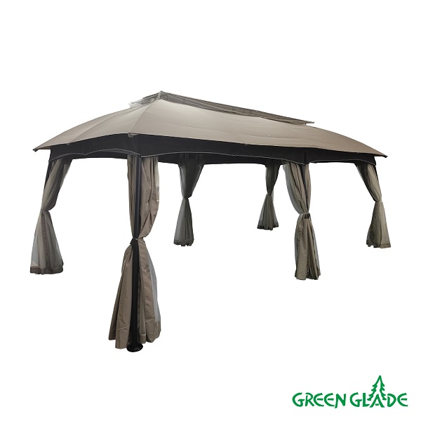 Тент садовый Green Glade 1151 с москитной сеткой
