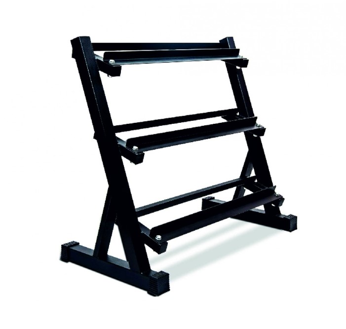Стойка для гексагональных гантелей трехрядная UltraGym UG-674