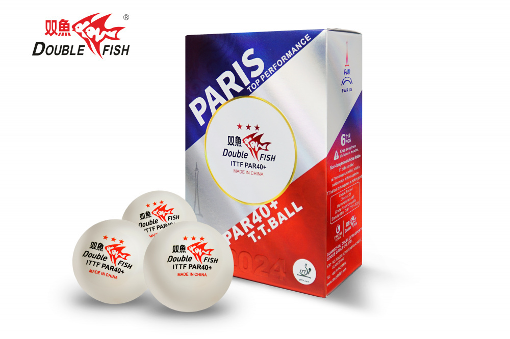 Мячи для н/т Double Fish PAR40+3 (paris)