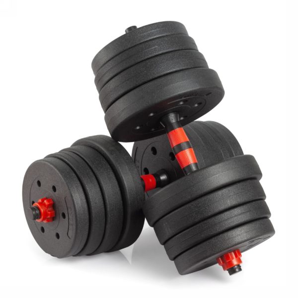 Гантели разборные с грифом VictoryFit VF-DС300 (30 кг, 2 шт. х 15 кг.)