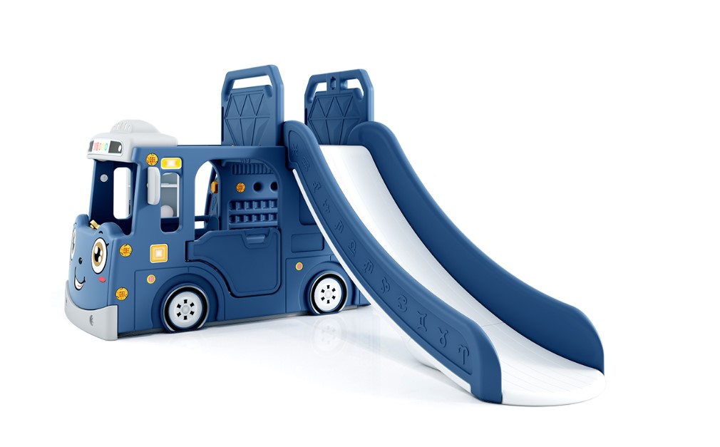 Горка + игровая зона Perfetto Sport Автомобиль PS-049-B (синий)