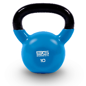 Гиря BRONZE GYM в виниловой оболочке 10 кг