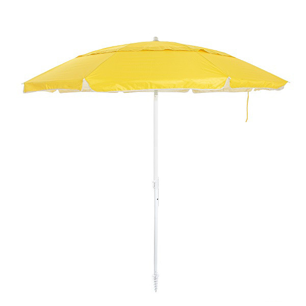 Зонт пляжный Green Glade 1282 желтый + ворот