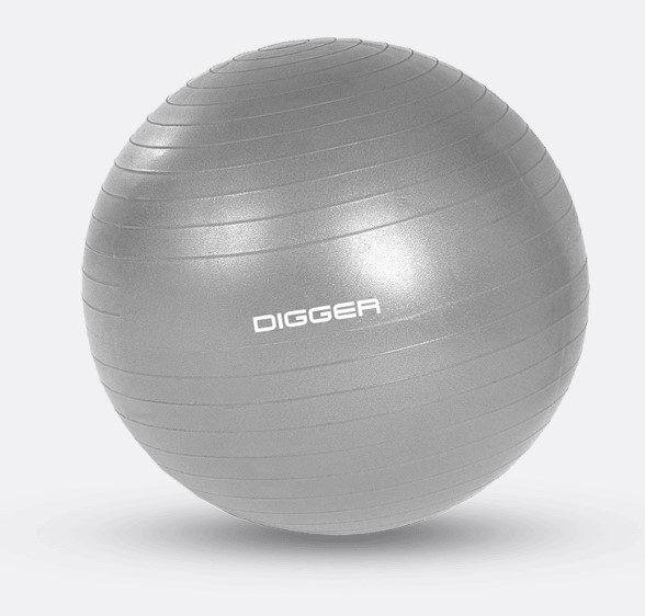 Мяч гимнастический Hasttings Digger HD22A1A-75 (серый)