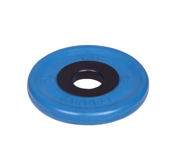 Диск олимпийский Barbell d51 мм (цветной, 2.5 кг)