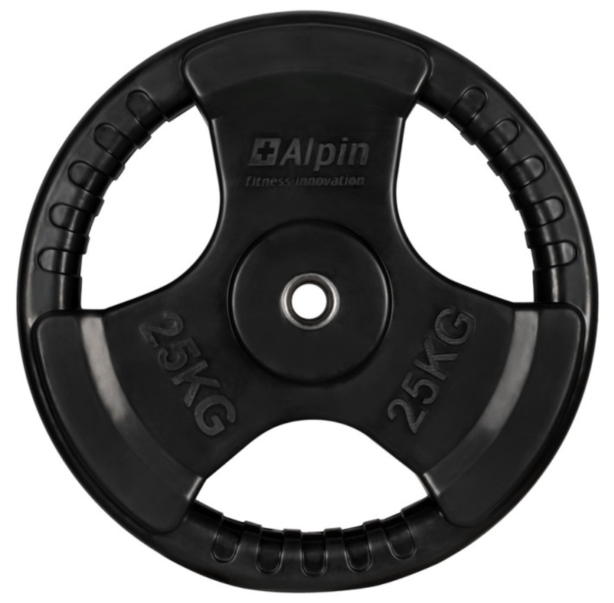  Диск обрезиненный Alpin 26мм (25 кг)