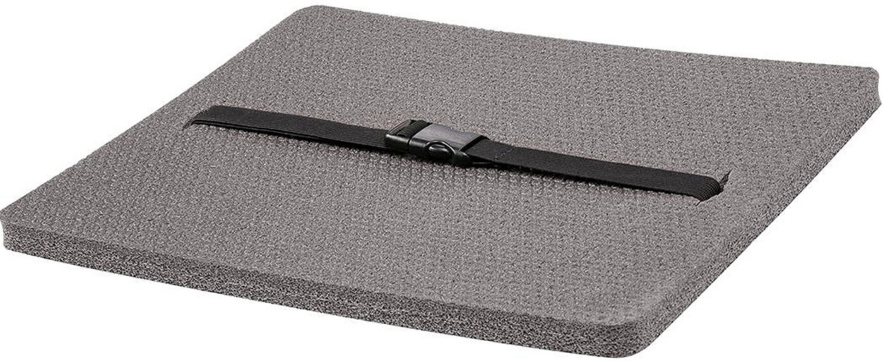 Коврик-сиденье двухслойный Изолон фольга, толщина 16мм (340x260x16 мм)