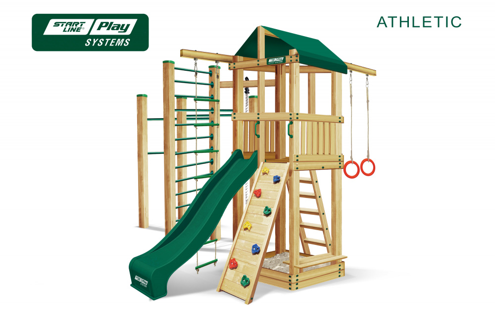 Детский городок Start Line Play ATHLETIC эконом (green)