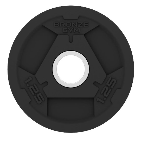 Диск олимпийский BRONZE GYM обрезиненный (1,25 кг)