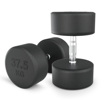 Гантели круглые обрезиненные UNIX Fit PRO (37.5 кг, 2 шт)