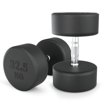 Гантели круглые обрезиненные UNIX Fit PRO (32.5 кг, 2 шт)