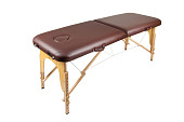 Массажный стол Atlas Sport складной 2-с 70 см деревянный (коричневый)