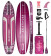 Сапборд Skatinger Leafy Expedition Pink Base