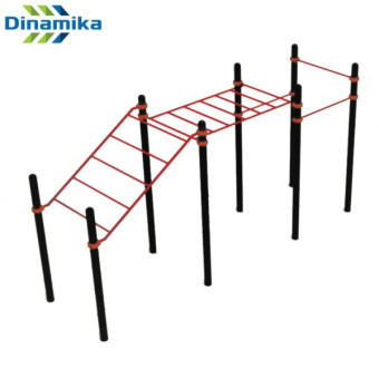 Рукоход двухсекционный Dinamika ZSO-001900, профиль 108