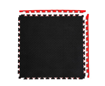 Будо-мат DFC 100 x 100 см, 40 мм (чёрно-красный)