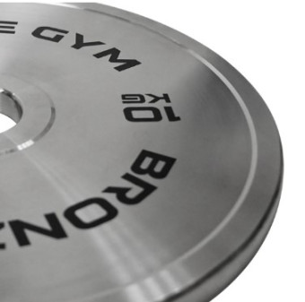 Диск олимпийский BRONZE GYM стальной (10 кг)