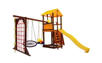 Игровой комплекс Perfetto sport «Pitigliano-11» + качели Паутина
