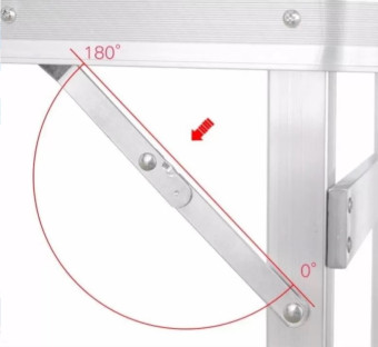 Стол туристический Bison усиленный С-6-60x180 BL (синий)+ 6 стульев