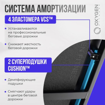 Беговая дорожка домашняя OXYGEN FITNESS EMERALD LED
