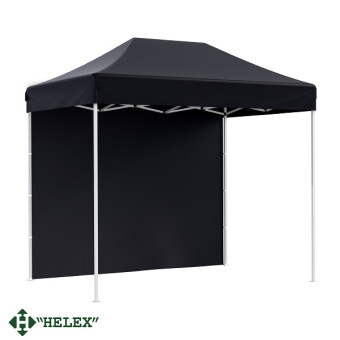 Тент-шатер быстросборный Helex 24322 3x2х3м полиэстер (черный)