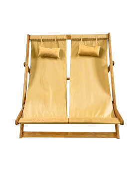 Кресло-шезлонг двойной (сиденье из ткани) DYATEL