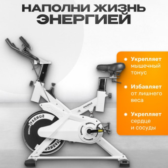 Велотренажер Sundays Fitness ES-7702 (белый)