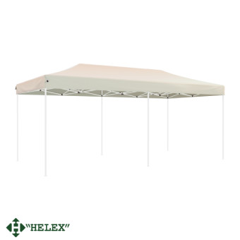 Тент-шатер быстросборный Helex 24362 6х3x3м полиэстер (бежевый)