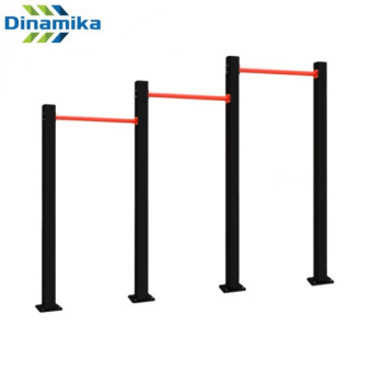 Турник для воркаута трехуровневый Dinamika ZSO-002807