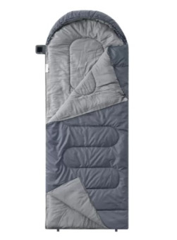 Спальный мешок RSP Sleep 150 R (серый, 220x80см, молния справа)
