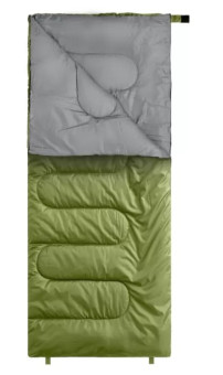 Спальный мешок RSP Breeze 350 L (зелёный, 190x75см, молния слева)