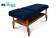 Массажный стол Start Line Relax Comfort синяя кожа (темное дерево)