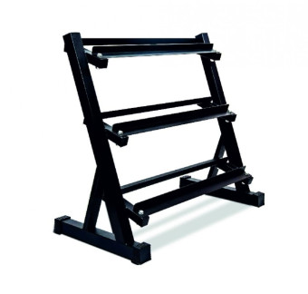Стойка для гексагональных гантелей трехрядная UltraGym UG-674