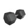 Гантели гексагональные обрезиненные UNIX Fit (50 кг, 2 шт)