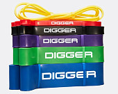 Эспандер ленточный Hasttings Digger HD31D1, 6.4 мм, нагрузка 2,27-6,8кг (жёлтый)