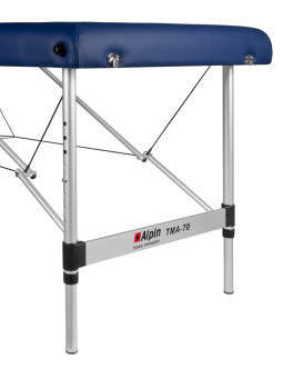 Массажный стол алюминий, Alpin TMA-70 (темно-синий)