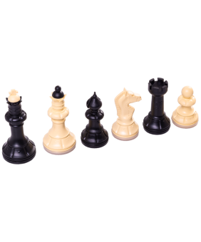 Шахматы походные пластмассовые с деревянной доской 293-18
