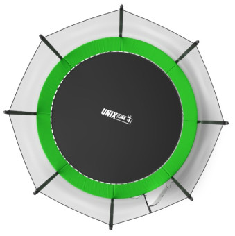 Батут UNIX Line Simple 12 ft Green (outside)