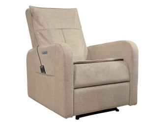 Кресло-реклайнер электрический с массажем FUJIMO E-COMFORT CHAIR (Ваниль)