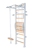 Детский спортивный комплекс PERFETTO SPORT PS-115 Scala in legno 1 (bianco-naturale)