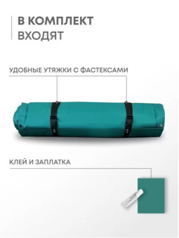 Самонадувающийся коврик RSP Sunny 75 (зелёный)