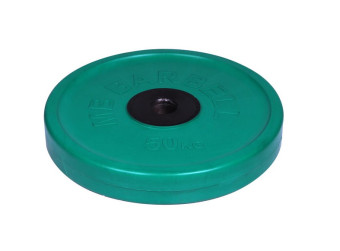 Диск олимпийский Barbell d51 мм (цветной, 50 кг)
