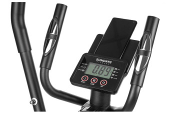 Эллиптический тренажер Sundays Fitness Simple Line ES-9301 (белый)
