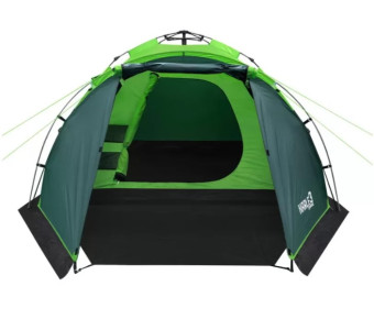 Палатка кемпинговая RSP Narle 3 с автоматическим каркасом (зелёный)
