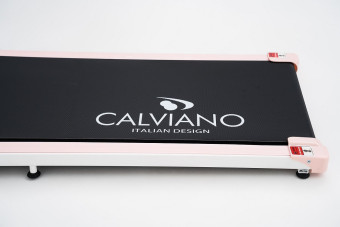 Беговая дорожка Calviano slim (розовая)