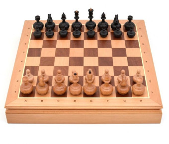 Шахматы Woodgames Стародворянские 45мм, wood-Бук