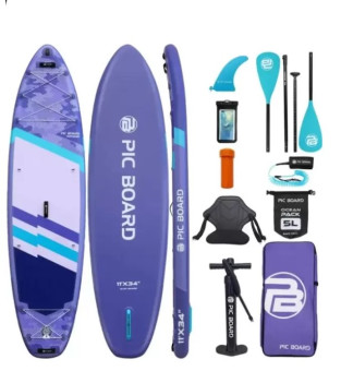 Сапборд Pic Board Camouflage Purple